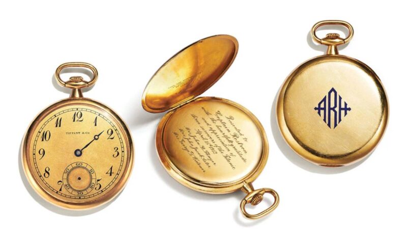 Tiffany & Co. Acquires Historic Titanic Pocket Watch for $2 Million tiffany