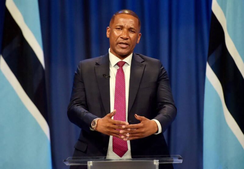 duma boko botswana president